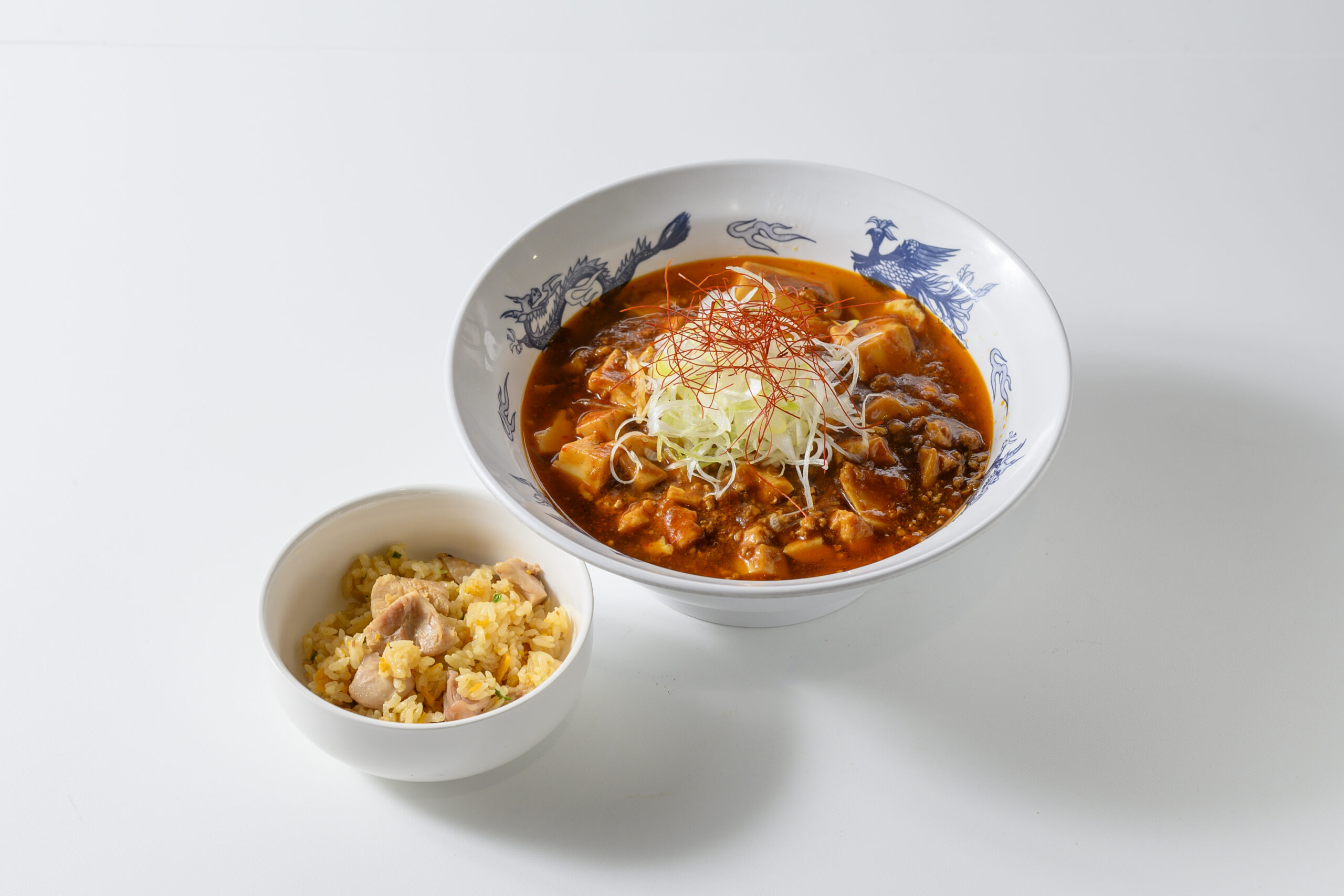 麻婆ラーメン（半チャーハンつき）